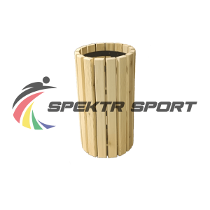 Купить Урна цилиндрическая в деревянной обрешетке сосна в Балашихе 