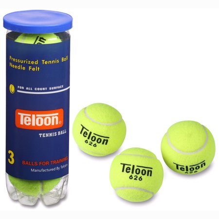 Купить Мяч для большого тенниса Teloon 626Т Р3  (3 шт) в Балашихе 