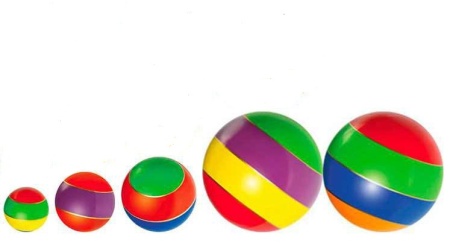 Купить Мячи резиновые (комплект из 5 мячей различного диаметра) в Балашихе 