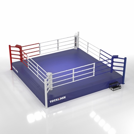 Купить Ринг боксерский Totalbox на помосте 0,5 м, 5х5м, 4х4м в Балашихе 