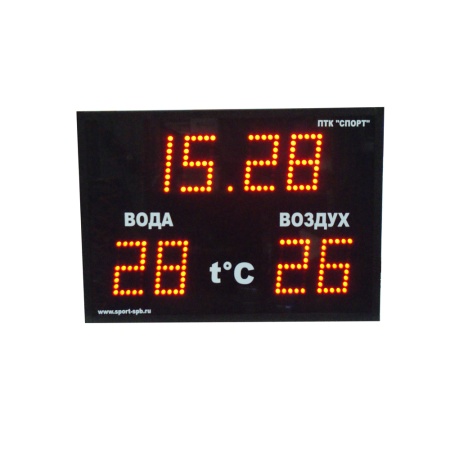 Купить Часы-термометр СТ1.13-2t для бассейна в Балашихе 