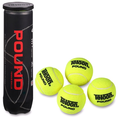 Купить Мяч для большого тенниса Teloon 828Т Р4  (4 шт) в Балашихе 