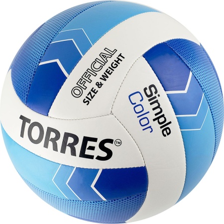 Купить Мяч волейбольный Torres Simple Color любительский р.5 в Балашихе 